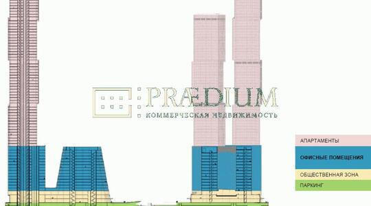 Город Столиц, башня Санкт-Петербург - Офисная недвижимость